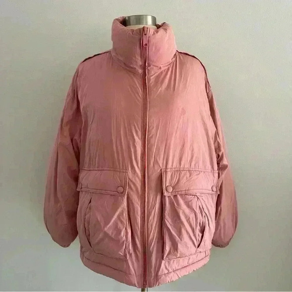We The Free Puffer Jacket XS Coat Pink - Picture 5 of 16